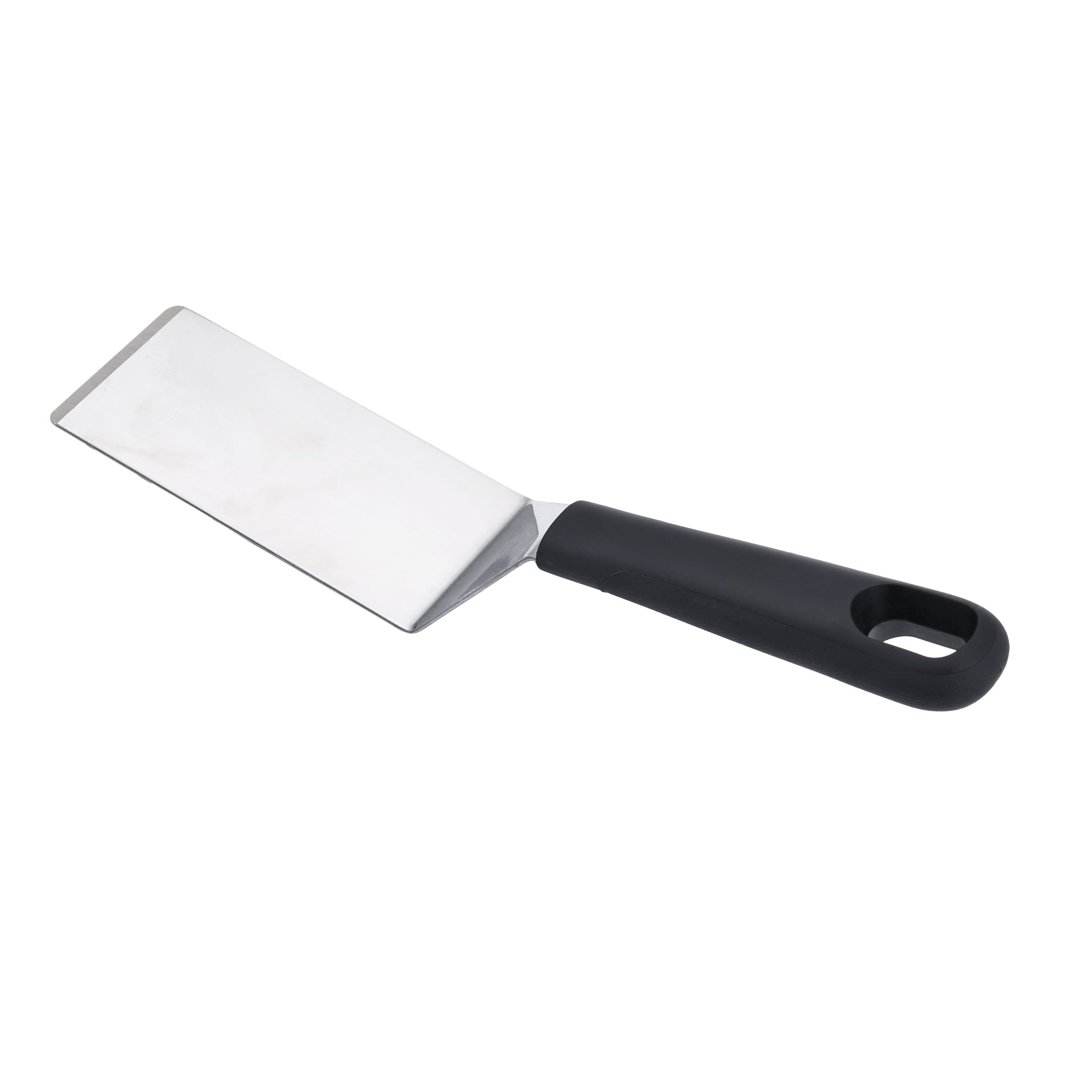 Professional Grade Stainless Steel Mini Dessert Spatula with Softgrip Handle for Serving Pancakes or Desserts - Professional Kitchen Tool for Culinary Enthusiasts Detail