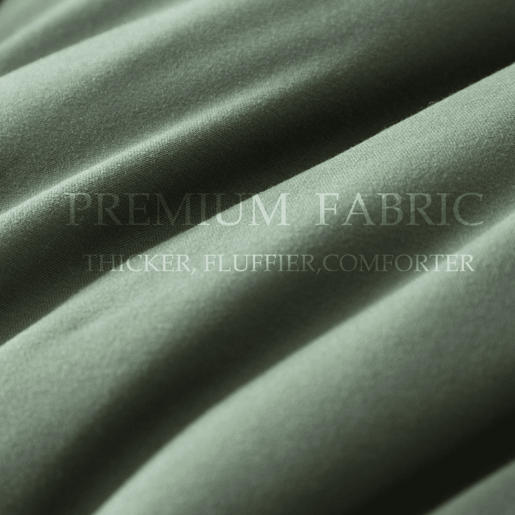 Luxurious Quilted 3-Piece Twin Size Comforter Set, Green Down Alternative Reversible Bedding Set, All-Season Quilted Soft Comforter wit... - Luxurious Quilted Duvet Cover Set Detail