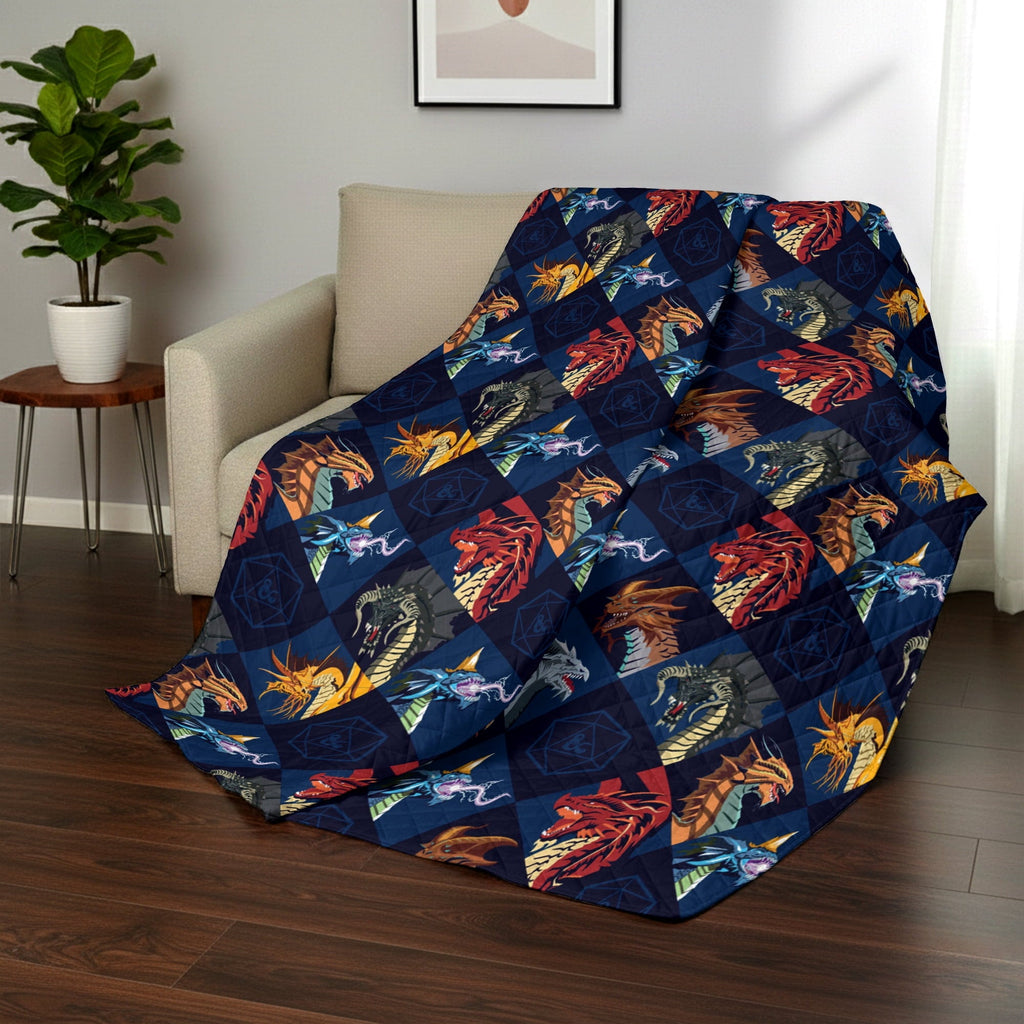 Super Soft Flannel Quilted Throw Blanket 60x80 inches, Kids Character Bedding - Super Soft Reversible Sherpa Flannel Blanket Detail