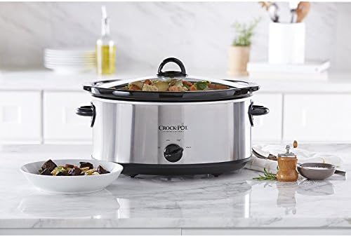 Programmable Crock-Pot 7 Quart Oval Manual Slow Cooker – Stainless Steel S29K - Digital Crock Pot Slow Cooker for Family Meals Detail