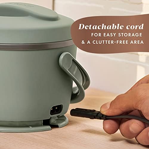 Rapid Heating Crock-Pot Portable Electric Lunch Box Food Warmer – Green S21D - Portable Electric Lunch Box Food Warmer Detail