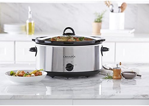 Programmable Crock-Pot 7 Quart Oval Manual Slow Cooker – Stainless Steel S29K - Digital Crock Pot Slow Cooker for Family Meals Detail