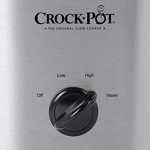 Oval Ceramic Crock-Pot Cook & Carry 6 Quart Portable Slow Cooker S07N - Programmable Slow Cooker with Oval Ceramic Pot Detail