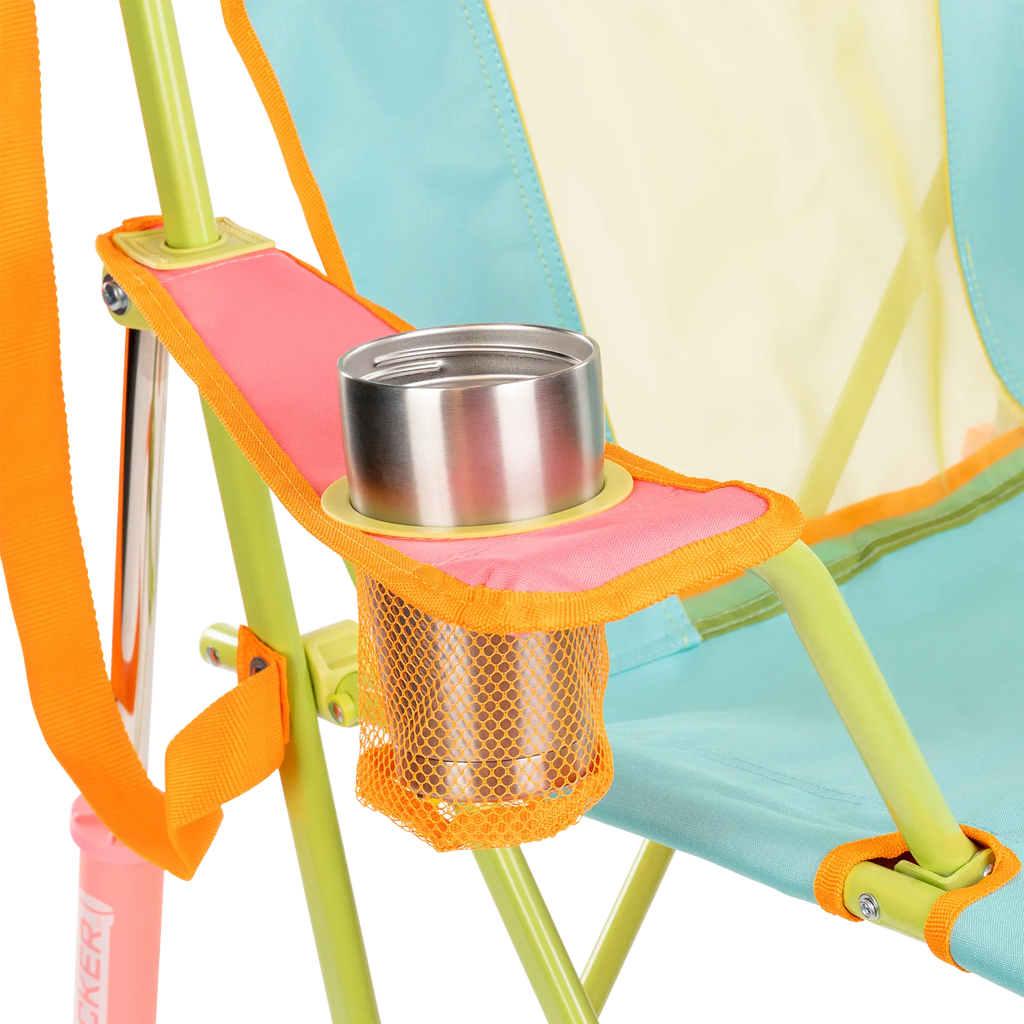 Heavy-Duty Freestyle Comfort Pro Rocker - Choice 375 - Patented Spring-Action Rocking Chair for Camping Detail