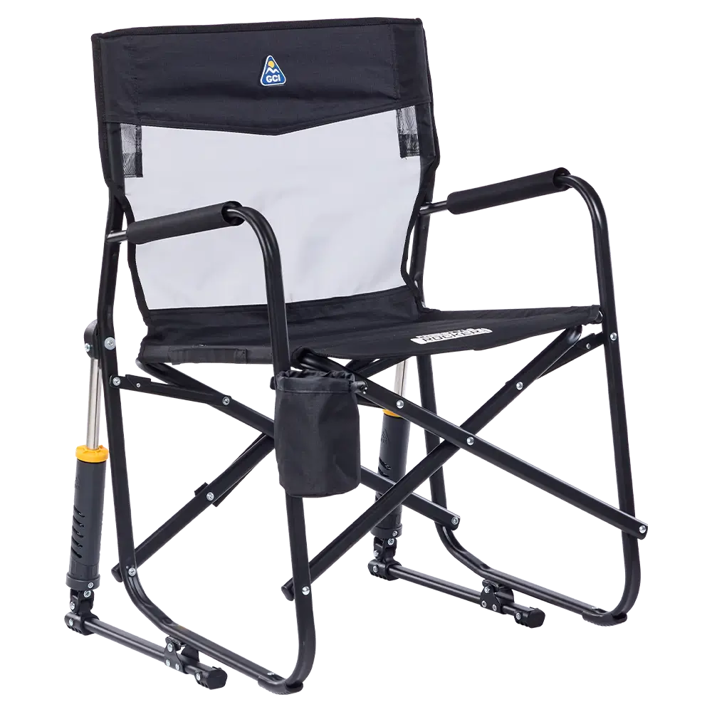 Smooth Motion Freestyle Rocker Elite - Choice 460 - RoadTrip Rocker Smooth Motion Camp Chair - Black
