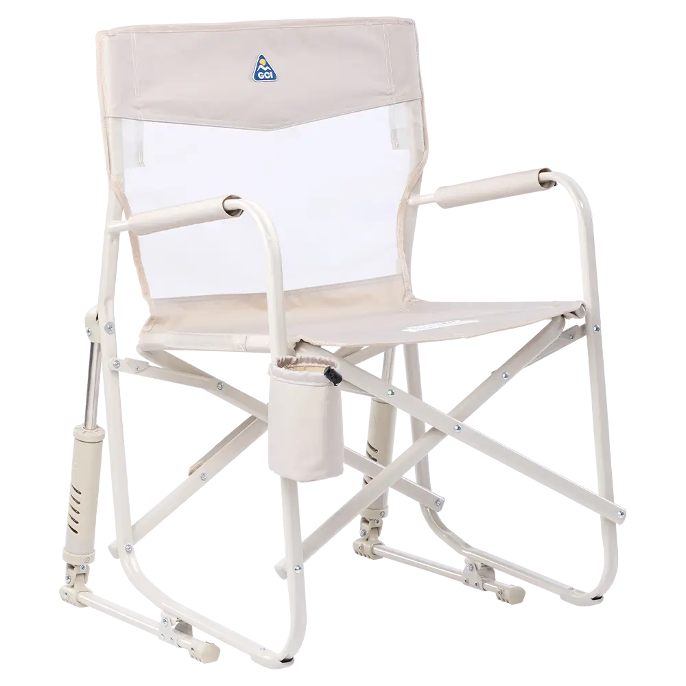 Smooth Motion Freestyle Rocker Elite - Choice 460 - RoadTrip Rocker Smooth Motion Camp Chair - Soft Neutral