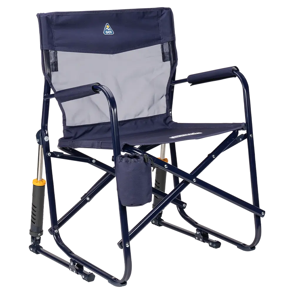 Smooth Motion Freestyle Rocker Elite - Choice 460 - RoadTrip Rocker Smooth Motion Camp Chair - Rich Blue