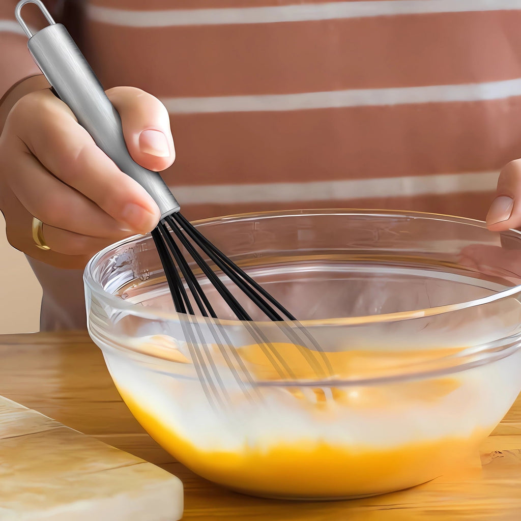 High-Precision Silicone Cooking Utensils Set - 446°F Heat Resistant Kitchen Utensils,Turner Tongs,Spatula,Spoon,Brush,Whisk,Ki... - Professional Kitchen Tool for Culinary Enthusiasts Detail