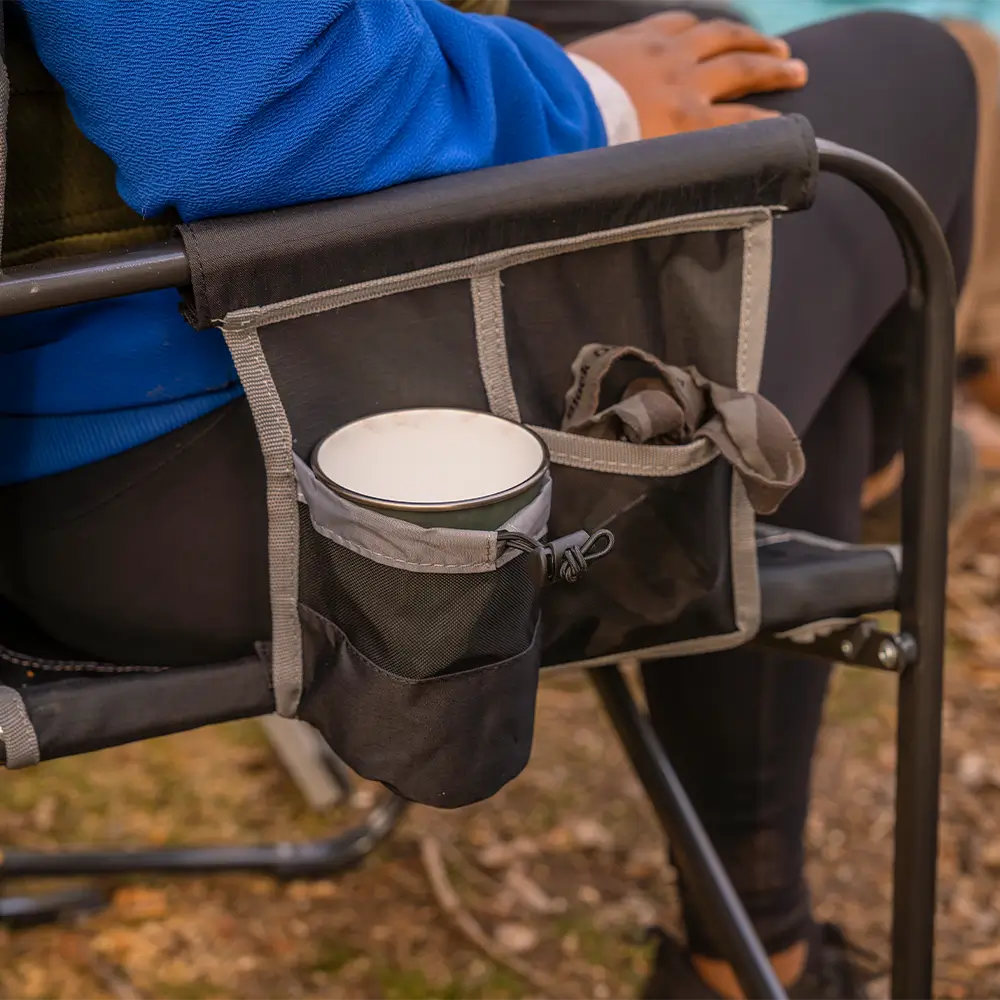 Patented Spring-Action Freestyle Rocker XL - Choice 552 - Patented Spring-Action Rocking Chair for Camping Detail
