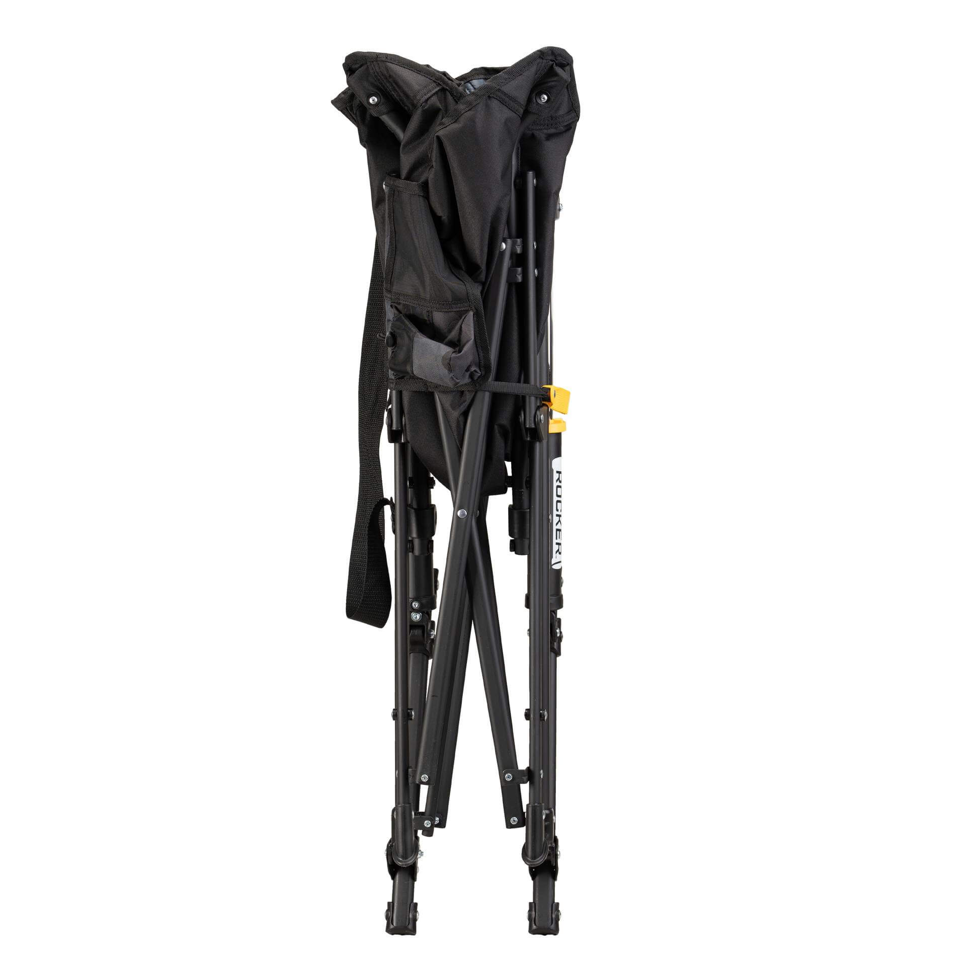 Premium All-Weather Puff Rocker - Choice 731 - Heavy-Duty Kickback Rocker with Beverage Holder Detail
