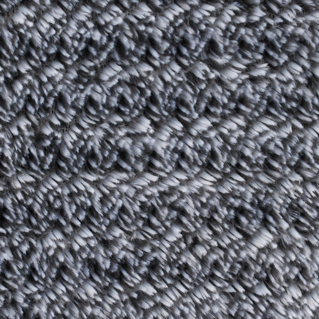 Decorative Knitted Plush Textured Heathered Soft Oversized Throw Blanket, Gray - Lightweight Plush Warm Blanket for All Seasons Detail