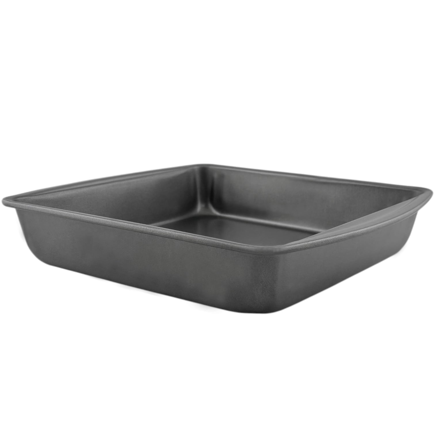 Premium Kitchen 9" x 9" x 2" Nonstick Square Cake Pan, Gray - Multi-Functional Manual Food Chopper & Slicer Detail