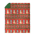 Super Soft Flannel Holidays are Nice Silk Touch Throw Blanket with Sherpa Reverse 50 x 60 inches - Lightweight Plush Warm Blanket for All Seasons - Default Title