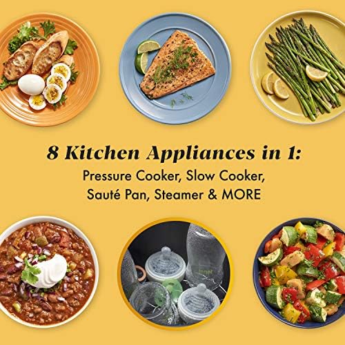 High-Pressure Crock-Pot 8 Quart Express Crock Multi-Use Pressure Cooker S05K - Digital Pressure Cooker with Multi-Safety Protection Detail