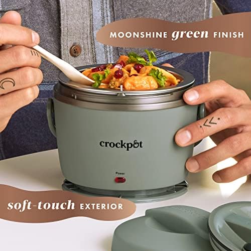 Rapid Heating Crock-Pot Portable Electric Lunch Box Food Warmer – Green S21D - Portable Electric Lunch Box Food Warmer Detail