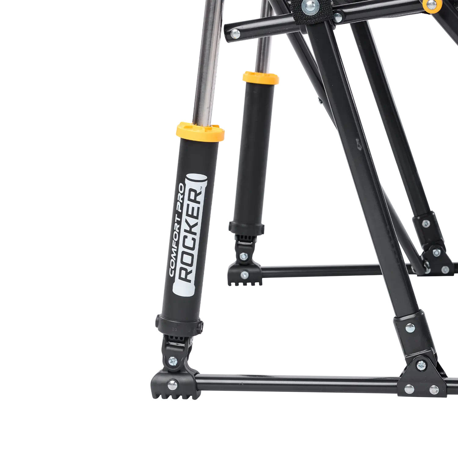 Luxury Camp Comfort Pro Rocker XL - Choice 107 - Heavy-Duty Kickback Rocker with Beverage Holder Detail