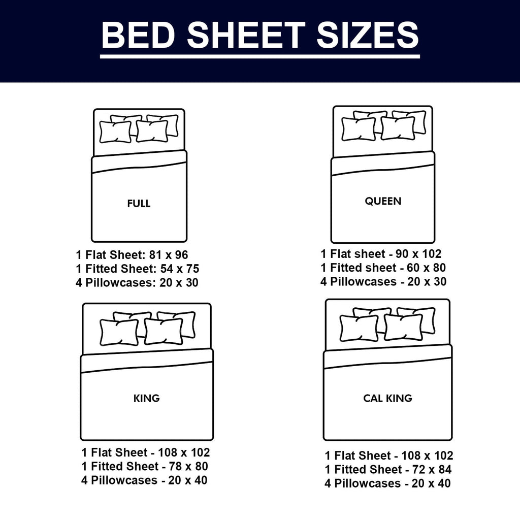 Ultra-Soft Hotel Collection Rayon derived - 6 Piece, Queen, White - Breathable Egyptian Cotton Flat & Fitted Sheets Detail