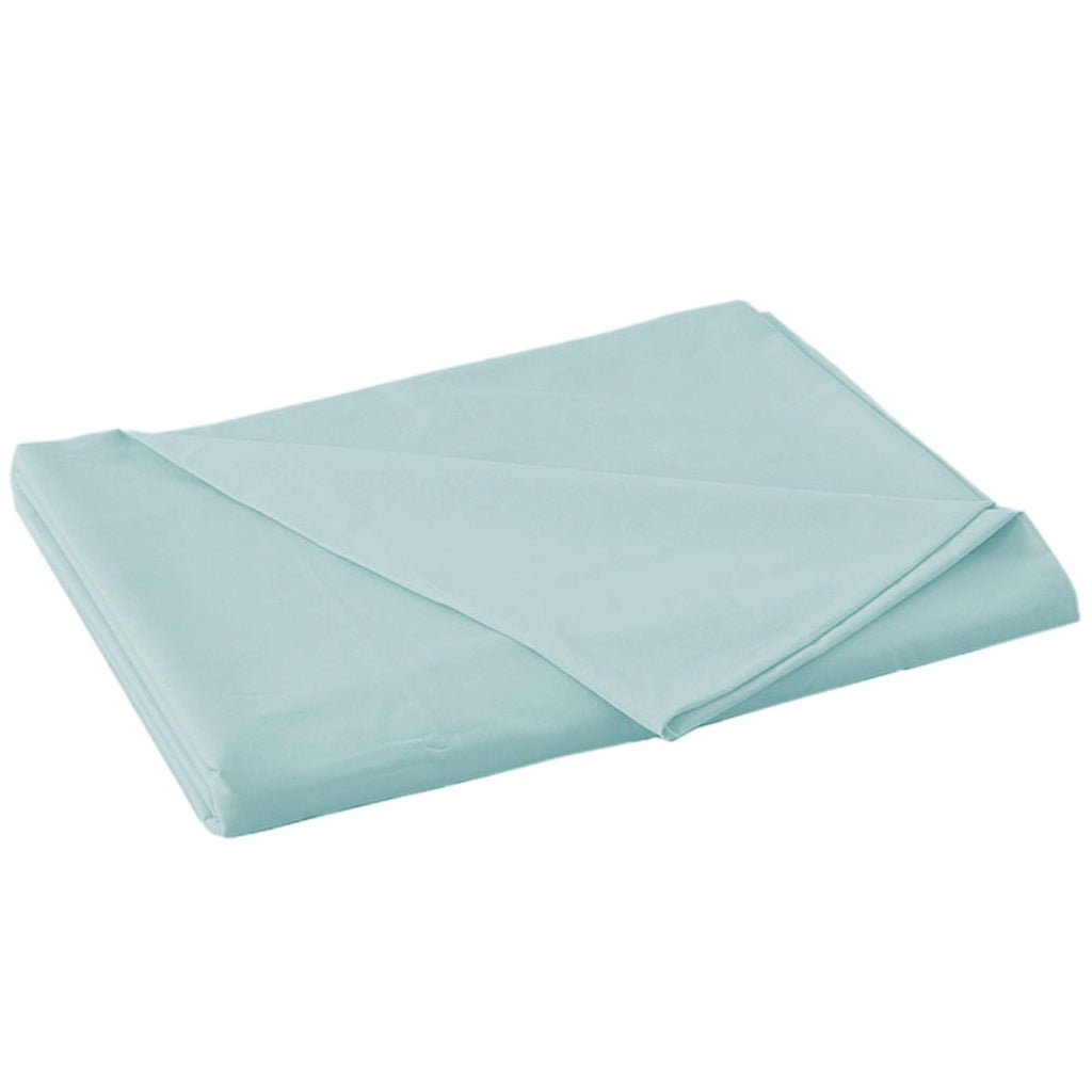 Premium Egyptian Cotton Under $5 Clearance! InsCrazy Bed Sheet, 100% Cotton Household Solid Color, Soft and breathable Bed Sheet Piece 66 x 96" - Breathable Egyptian Cotton Flat & Fitted Sheets Detail