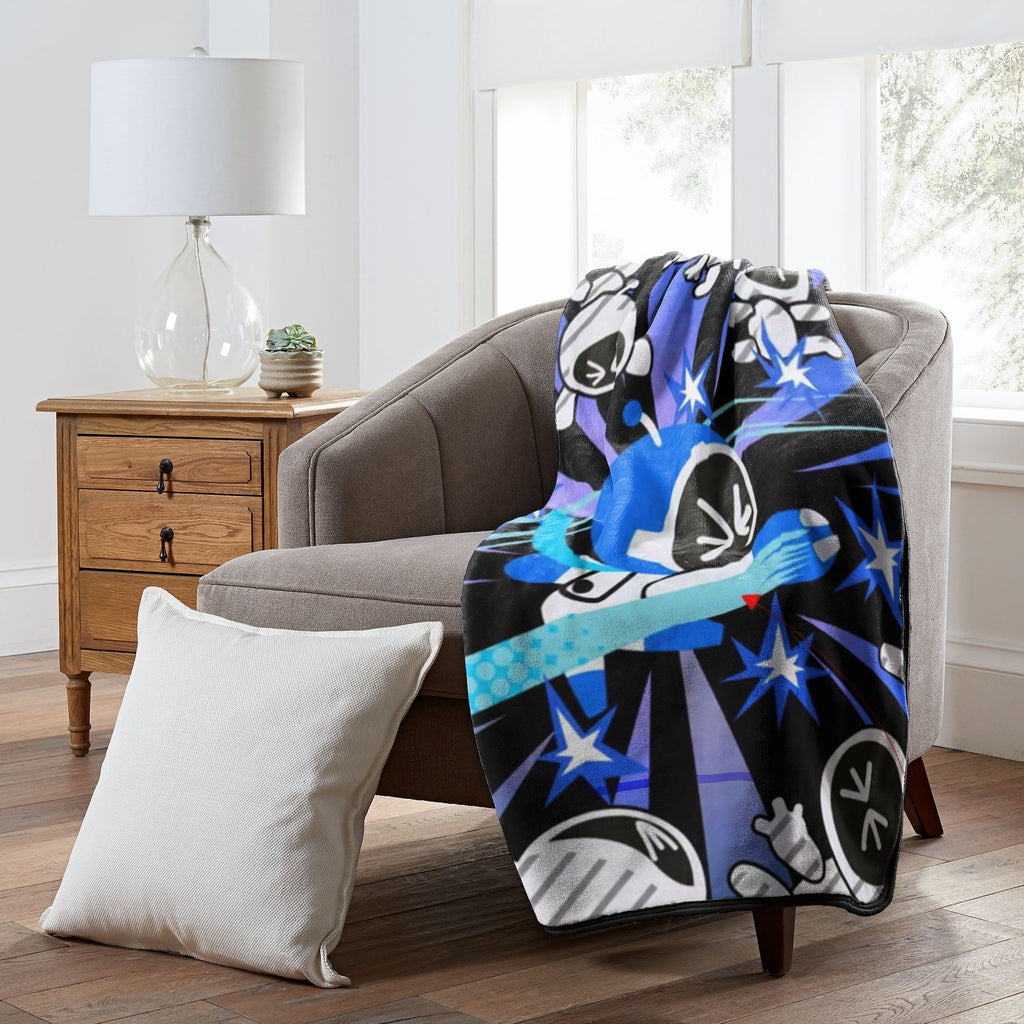 Cozy Fleece Silk Touch Throw Blanket for Kids, 46x60 inches - Cozy Fleece Throw Blanket for Couch & Bed Detail
