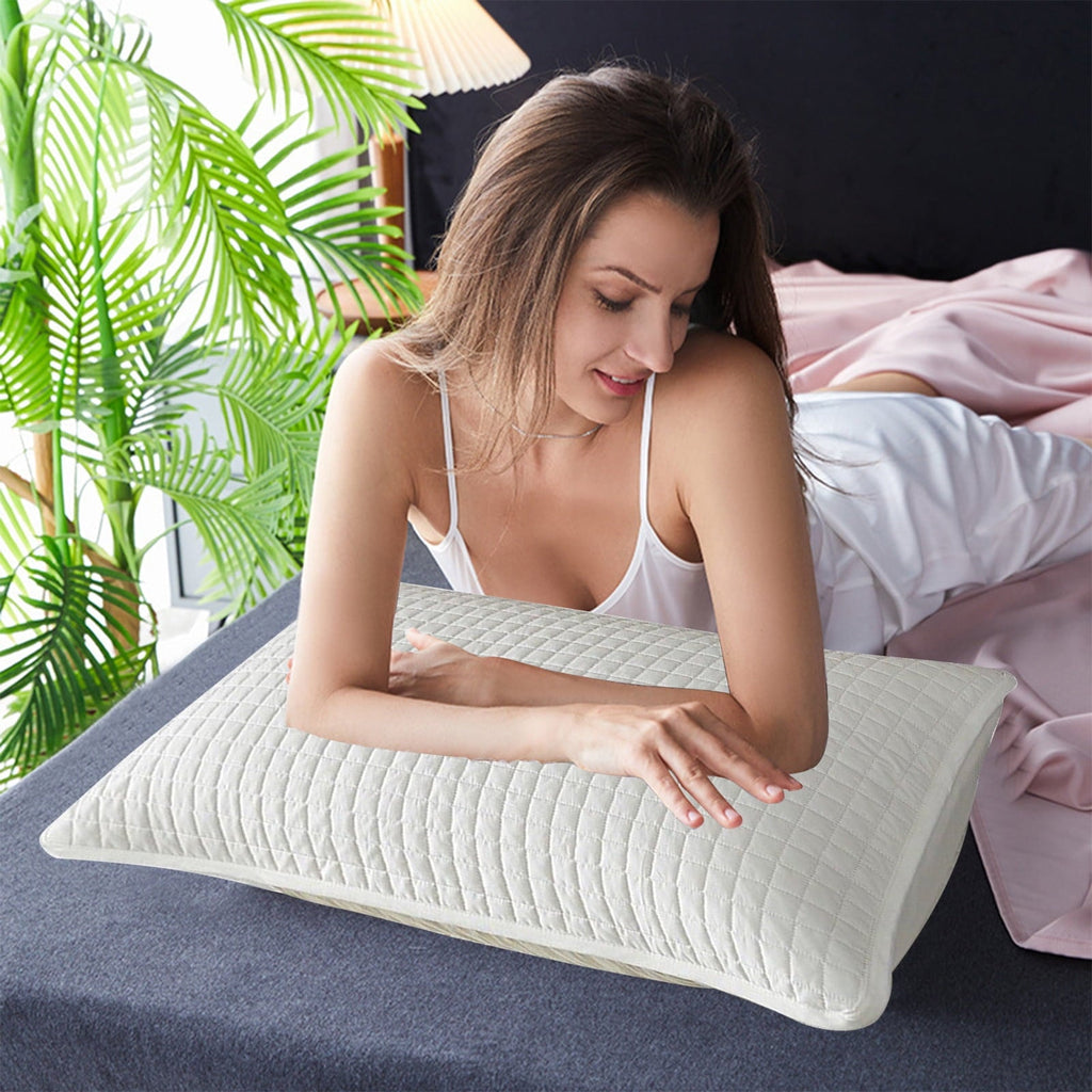 Ergonomic Memory Foam Memory Foam Pillow, Toddler Pillow, Small Pillows for Kids, Soft & Hypoallergenic - Kids Sleeping Pillow - Toddler Be... - Ergonomic Memory Foam Pillow for Neck Pain Support Detail