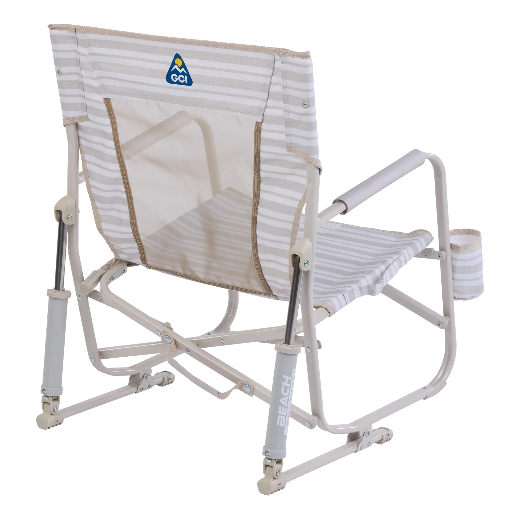Heavy-Duty Freestyle Beach Rocker - Choice 712 - Freestyle Rocker Portable Outdoor Folding Chair Detail
