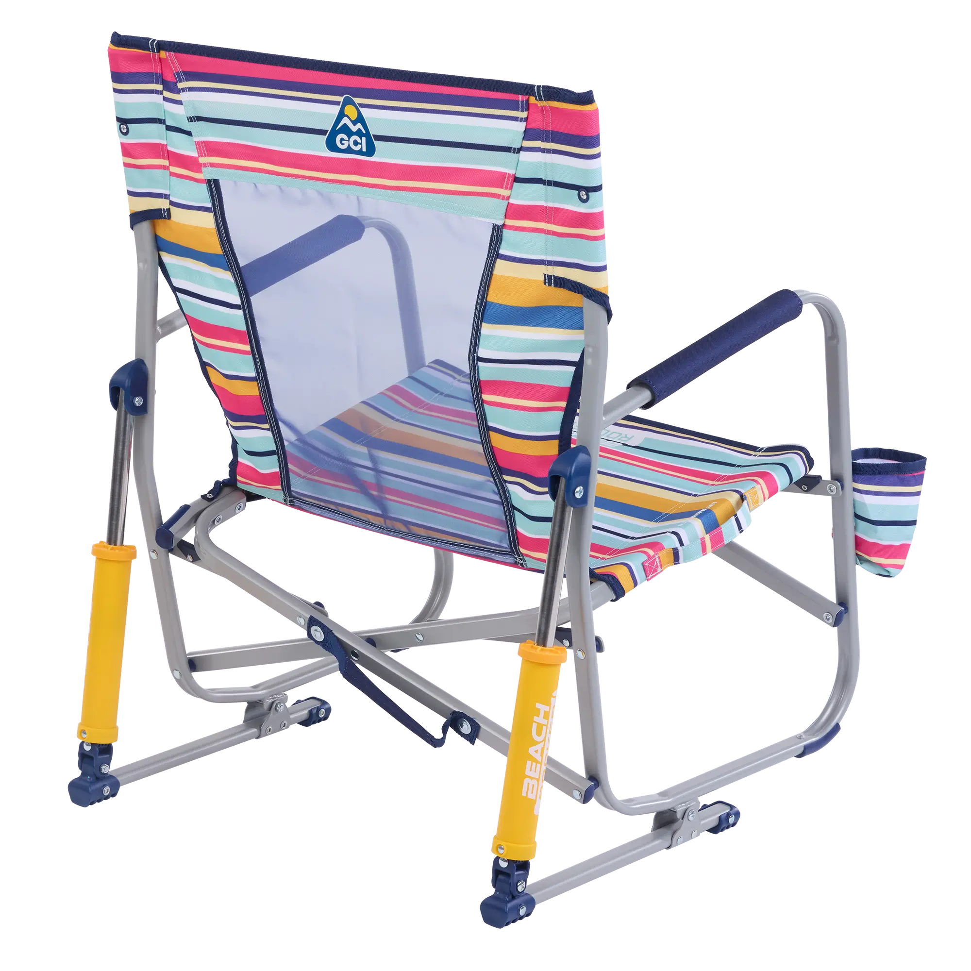 Heavy-Duty Freestyle Beach Rocker - Choice 712 - Freestyle Rocker Portable Outdoor Folding Chair Detail