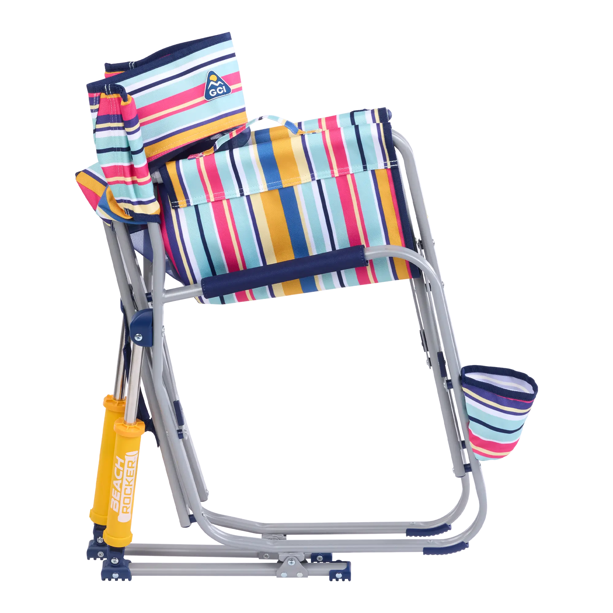 Heavy-Duty Freestyle Beach Rocker - Choice 712 - Freestyle Rocker Portable Outdoor Folding Chair Detail