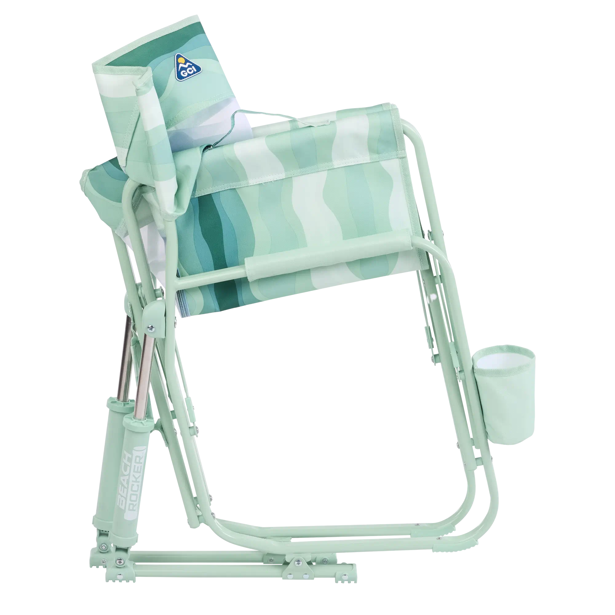 Heavy-Duty Freestyle Beach Rocker - Choice 712 - Freestyle Rocker Portable Outdoor Folding Chair Detail