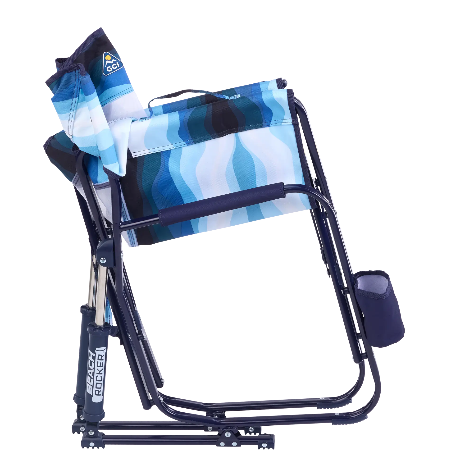Heavy-Duty Freestyle Beach Rocker - Choice 712 - Freestyle Rocker Portable Outdoor Folding Chair Detail