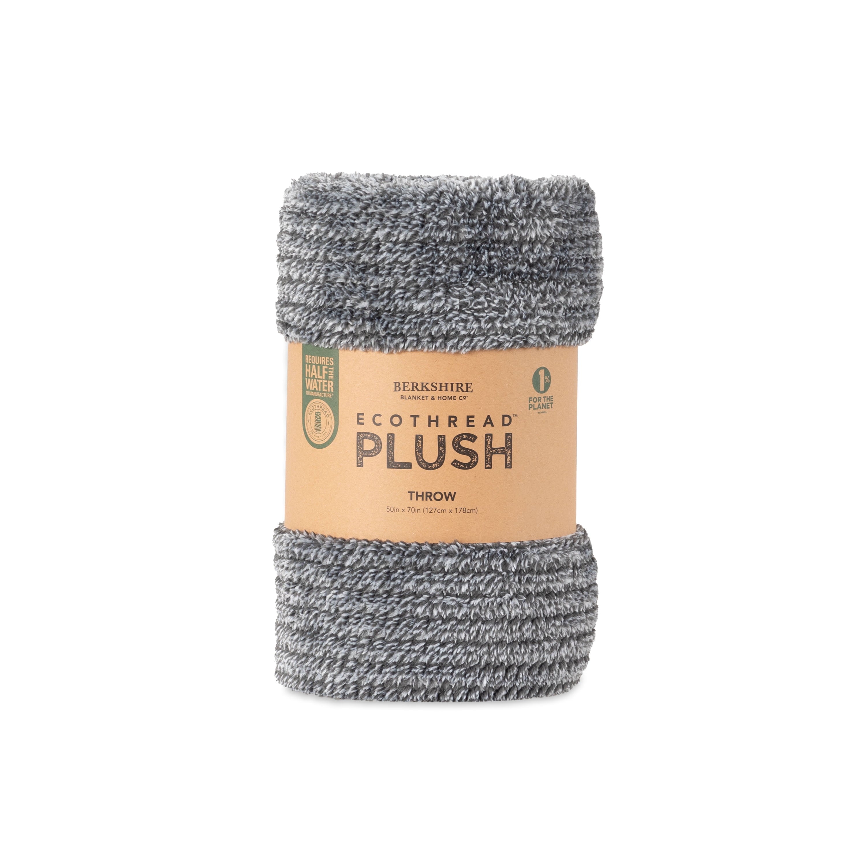 Decorative Knitted Plush Textured Heathered Soft Oversized Throw Blanket, Gray - Lightweight Plush Warm Blanket for All Seasons Detail