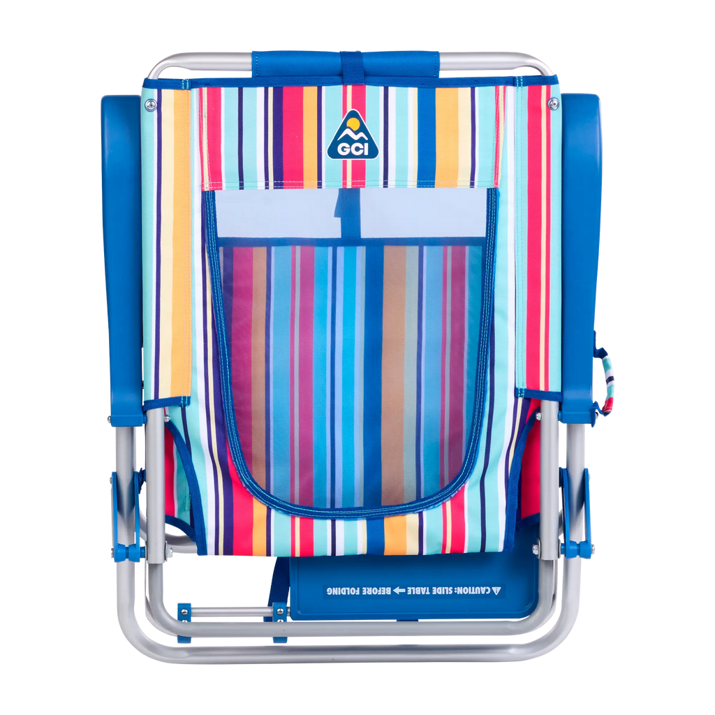 Backpack Travel Big Surf with Slide Table - Choice 334 - Rust-Resistant Aluminum Sand-Friendly Lounge Chair Detail