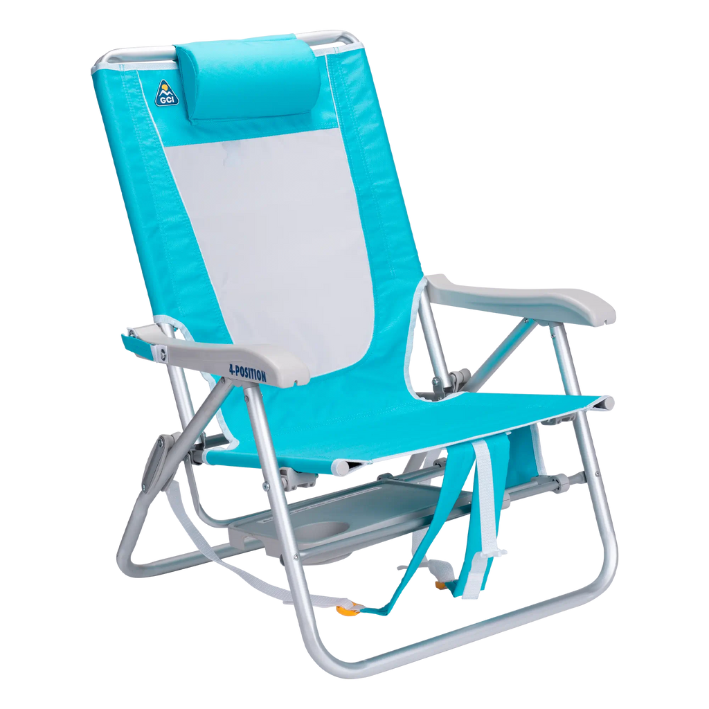 Backpack Travel Big Surf with Slide Table - Choice 334 - Rust-Resistant Aluminum Sand-Friendly Lounge Chair Detail