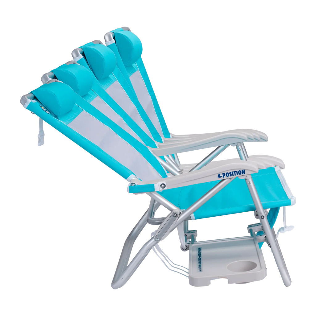 Backpack Travel Big Surf with Slide Table - Choice 334 - Rust-Resistant Aluminum Sand-Friendly Lounge Chair Detail