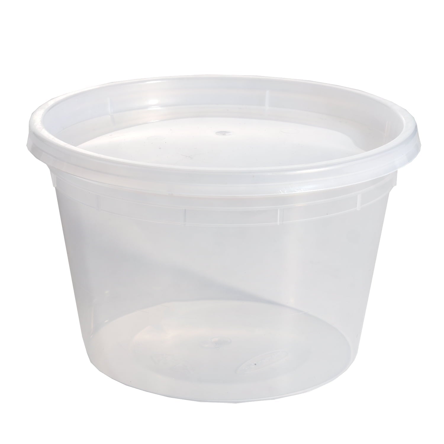 Sweet Treat Shaped 40 Piece 16oz Plastic Deli Container, Ideal Use for Meal Prep and Batch Cooking - Squishy Dohnut Sweet Treat Shaped Stress Toy Detail