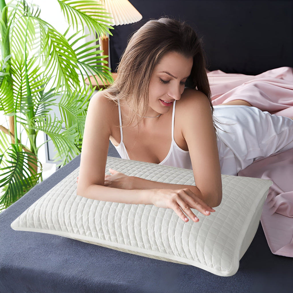Decorative Plump Memory Foam Pillow,Toddler Pillow,Small Pillows for Kids,Soft&Hypoallergenic - Kids Sleeping Pillow - Toddler Bed Pil... - Hotel Quality Plush Sleeping Pillows Detail