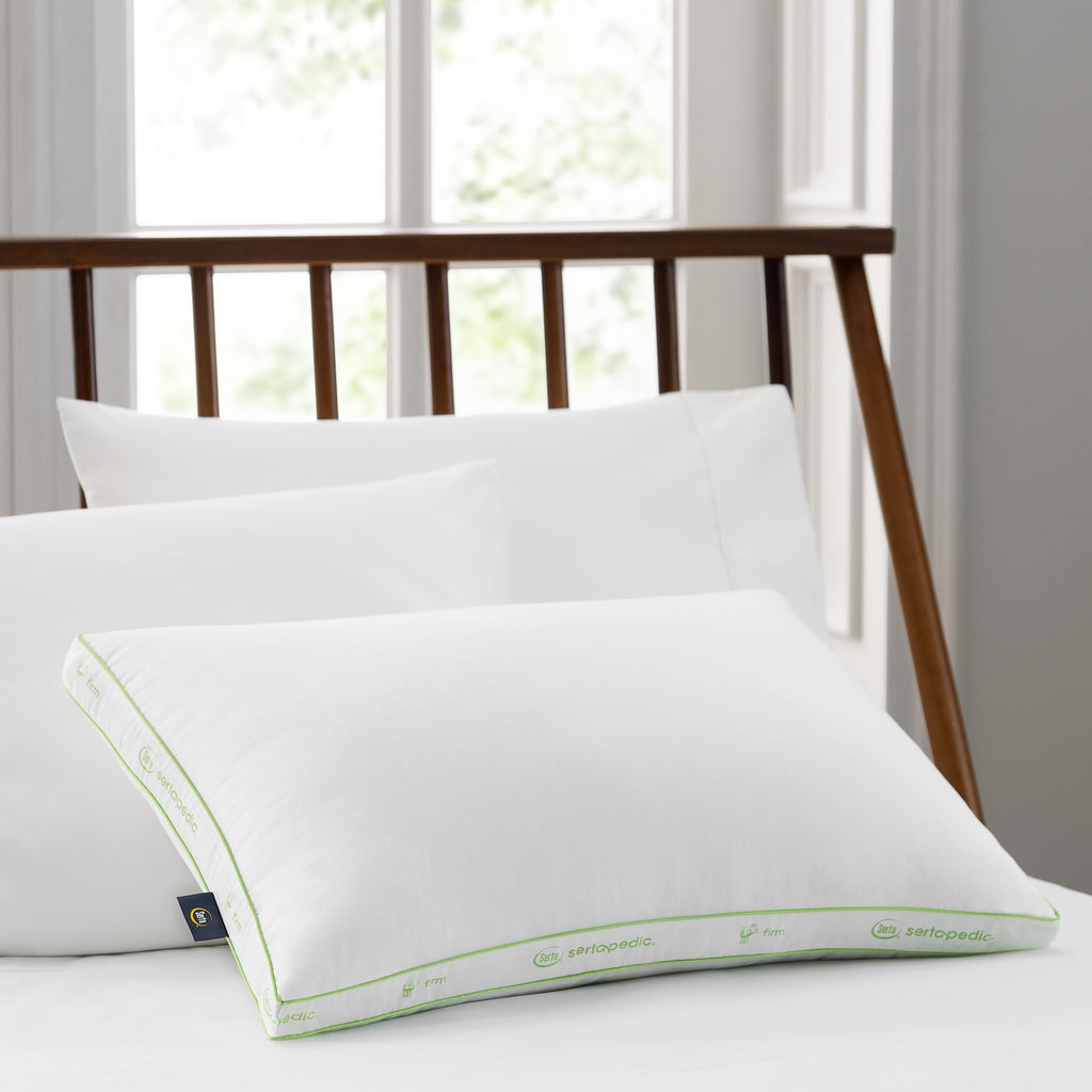 Ergonomic Memory Foam Firm Bed Pillow, Standard/Queen, 2 Pack - Ergonomic Memory Foam Pillow for Neck Pain Support Detail