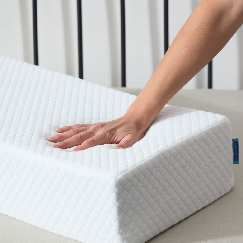 Orthopedic Support Standard Pillow for Side Sleepers, Cooling Technology and Removable Cover - Hotel Quality Plush Sleeping Pillows Detail