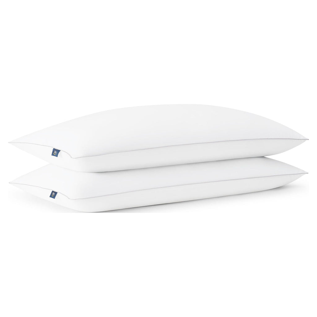 Orthopedic Support Endless Comfort Bed Pillow, King, 2 Pack - Decorative Throw Pillow Cushion for Sofa & Bed Detail