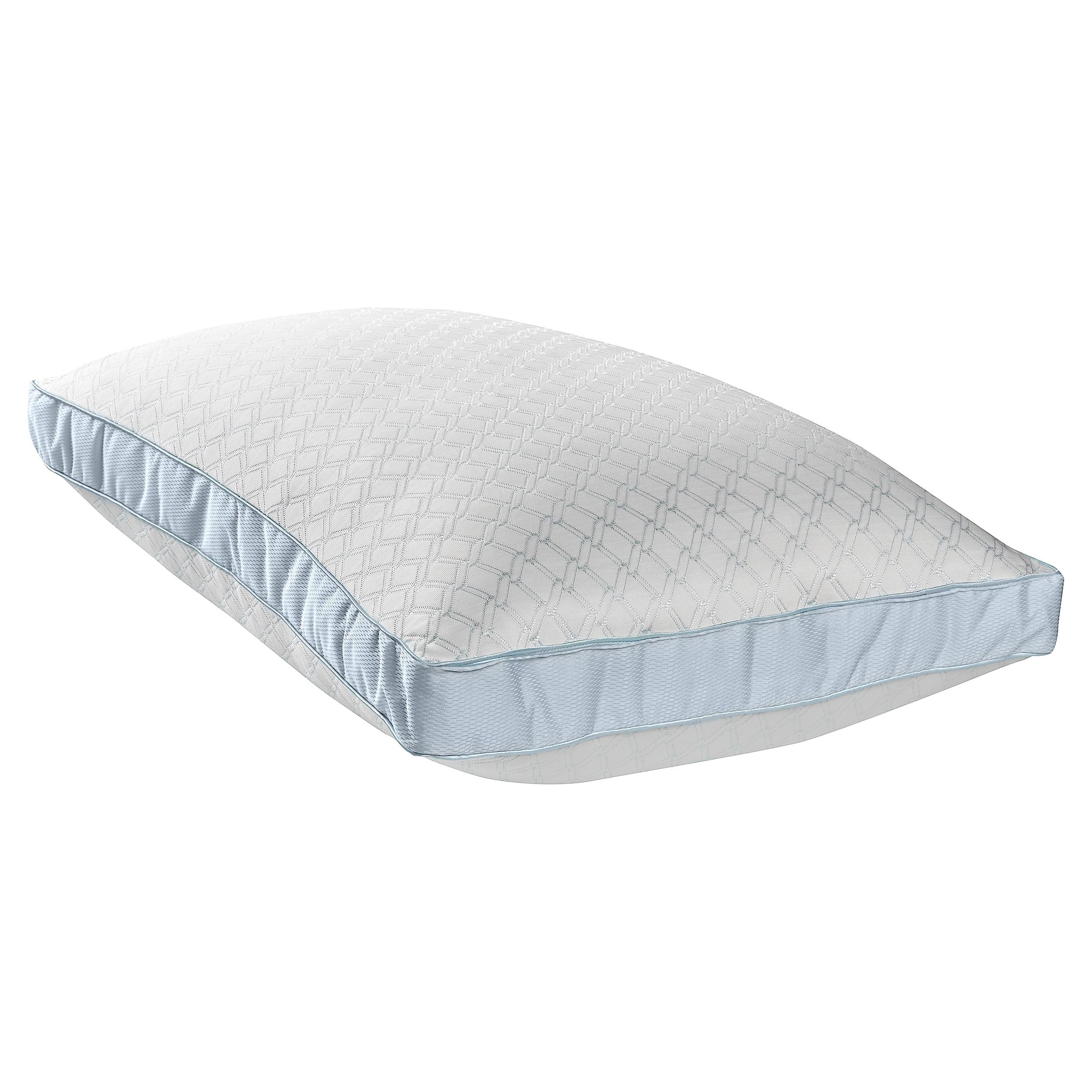 Decorative Plump Cooling Performance Odor Neutralizing Extra Firm Support Machine Washable Pillow, King - Hotel Quality Plush Sleeping Pillows Detail