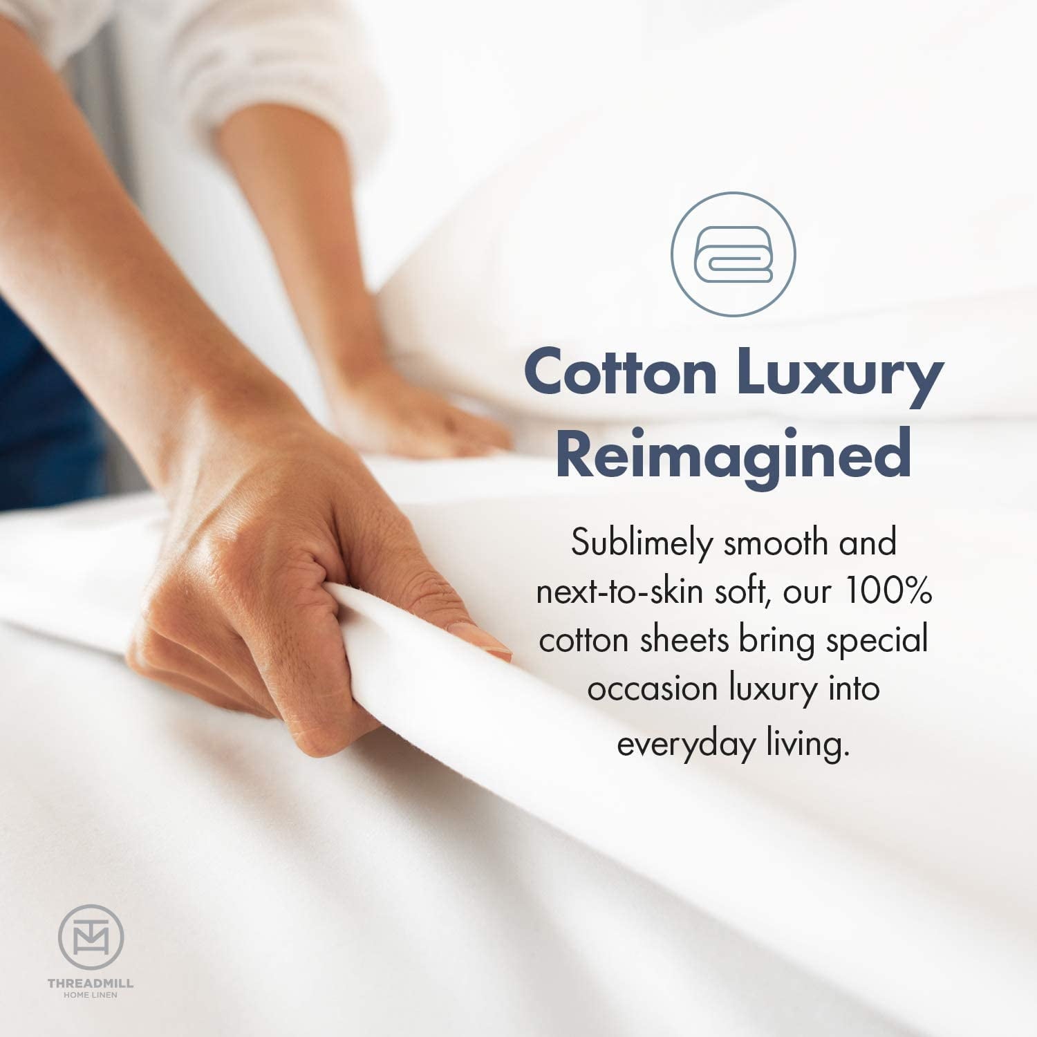 Breathable Luxury 600 Thread Count 4-Piece Queen Bed Sheet Set, Sateen Weave, Sage Green - Premium Ultra-Soft Pillowcase Pair for Sleeping Detail