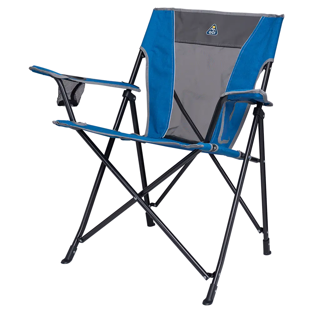 Lightweight Messenger Comfort Quad Chair - Choice 989 - Pico Compact Folding Camp Chair with Carry Bag Detail
