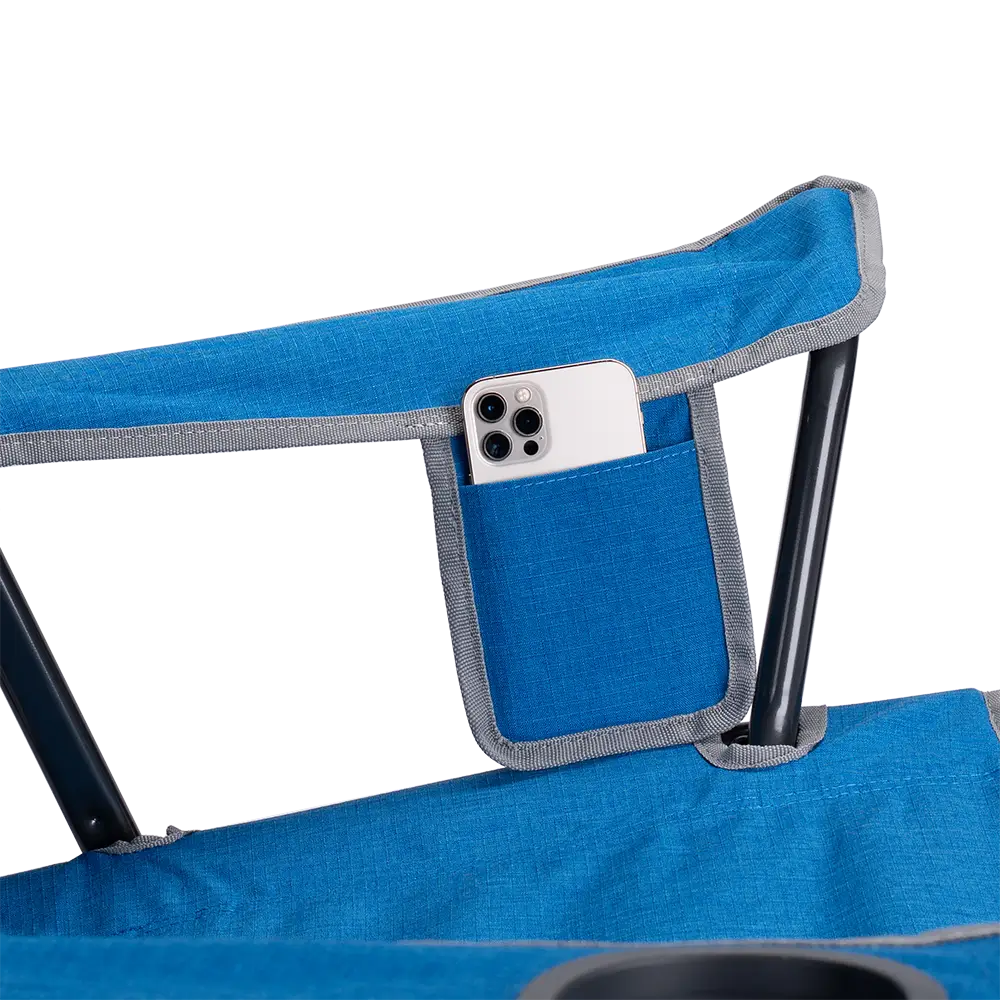 Lightweight Messenger Comfort Quad Chair - Choice 989 - Pico Compact Folding Camp Chair with Carry Bag Detail