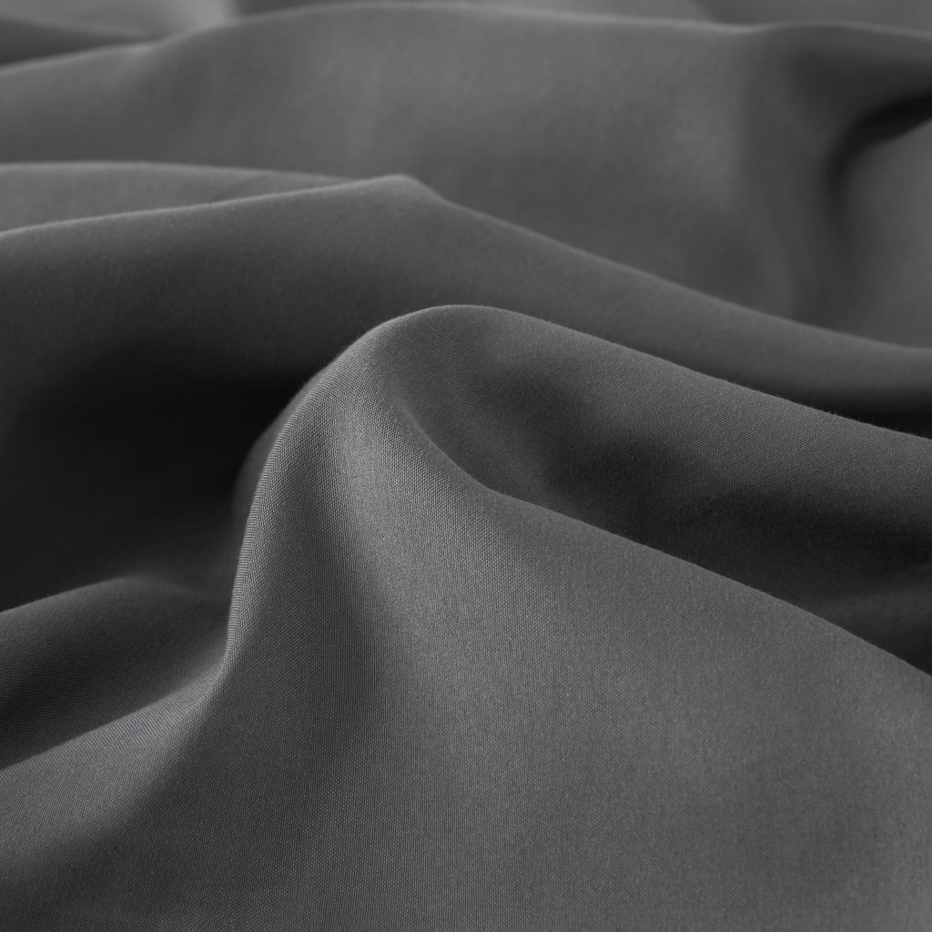 Premium Egyptian Cotton Sheet Set Twin Size Gray, 3 Pieces 140 GSM Brushed Elastic Fitted Soft & Cozy Bed Sheets Set with Deep Pocket - Cooling Hotel Quality Bedding Sheets and Pillowcases Detail