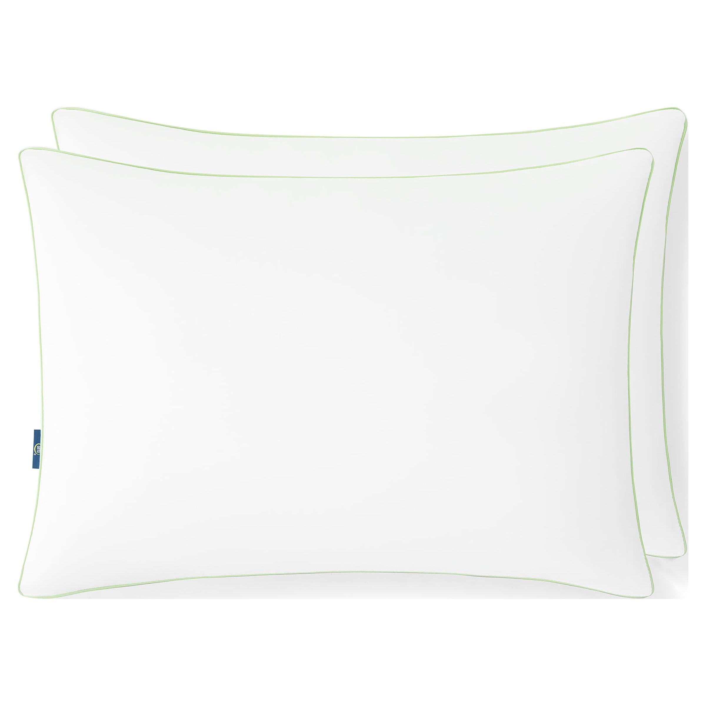 Ergonomic Memory Foam Firm Bed Pillow, Standard/Queen, 2 Pack - Ergonomic Memory Foam Pillow for Neck Pain Support Detail
