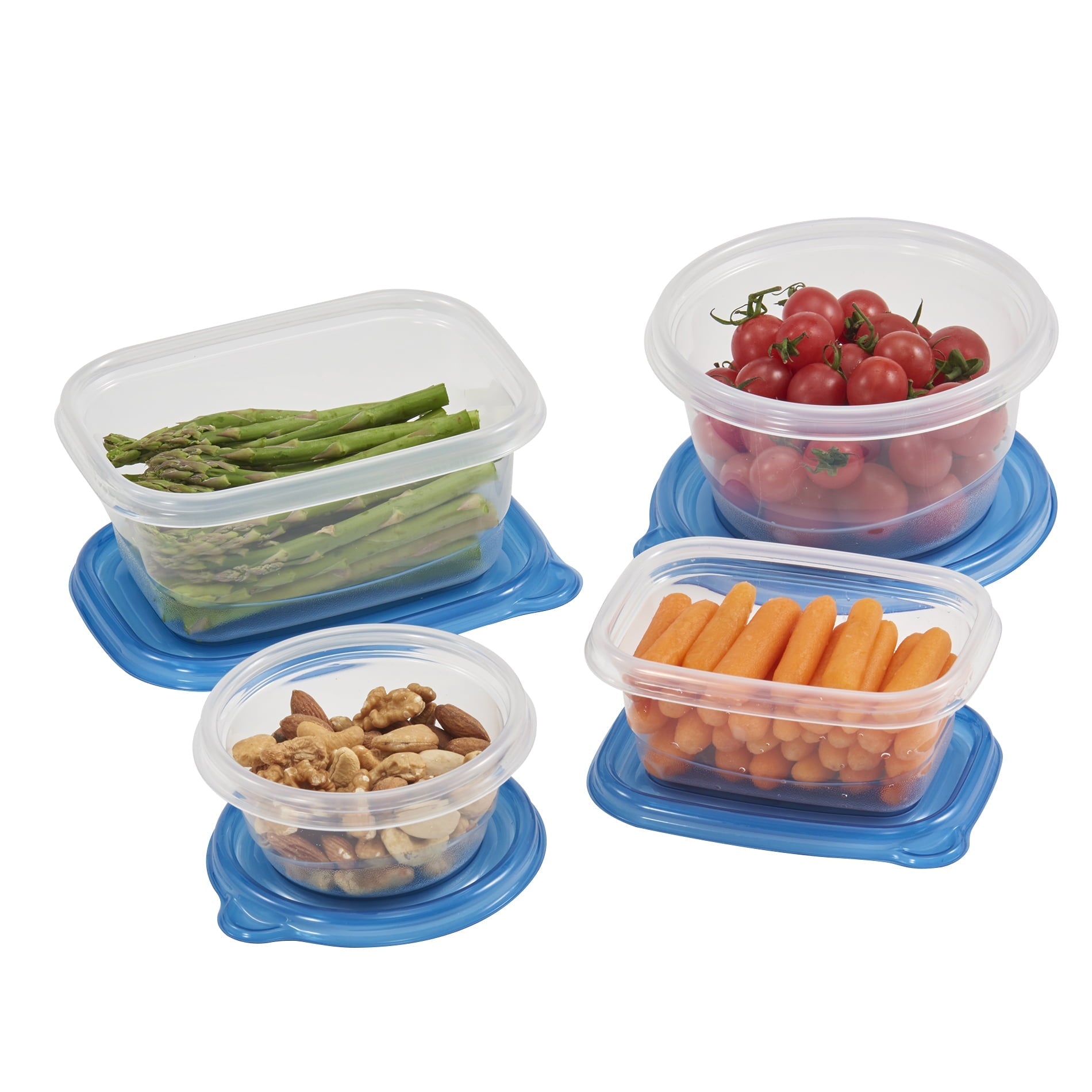 Whimsical Doughnut 92pc Plastic Food Storage Container set, Ideal Use for Refrigeration Storage and Organization,... - Deliciously Soft Cupcake Sensory Glob Detail