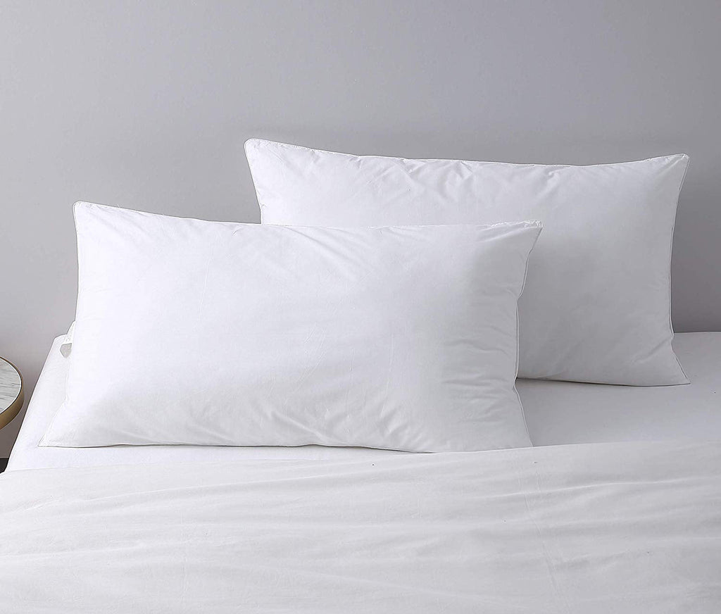 Ergonomic Memory Foam Bed Pillows King Size Pillows Set of 2, Pillows for Sleeping,Polyester Microfiber Cover,Super Soft Set of 2(... - Decorative Throw Pillow Cushion for Sofa & Bed Detail