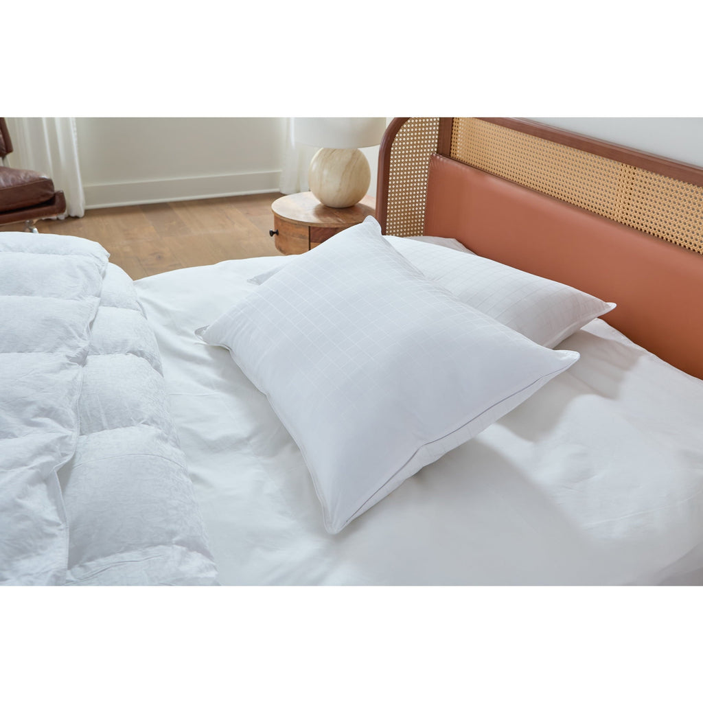Orthopedic Support Bed Pillows, 2-pack, Jumbo - Hotel Quality Plush Sleeping Pillows Detail