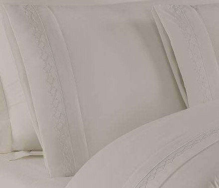 Breathable Luxury Luxury Silver Gray Microfiber bed Sheet Sets, 4-pieces, Twin size - Cooling Hotel Quality Bedding Sheets and Pillowcases Detail