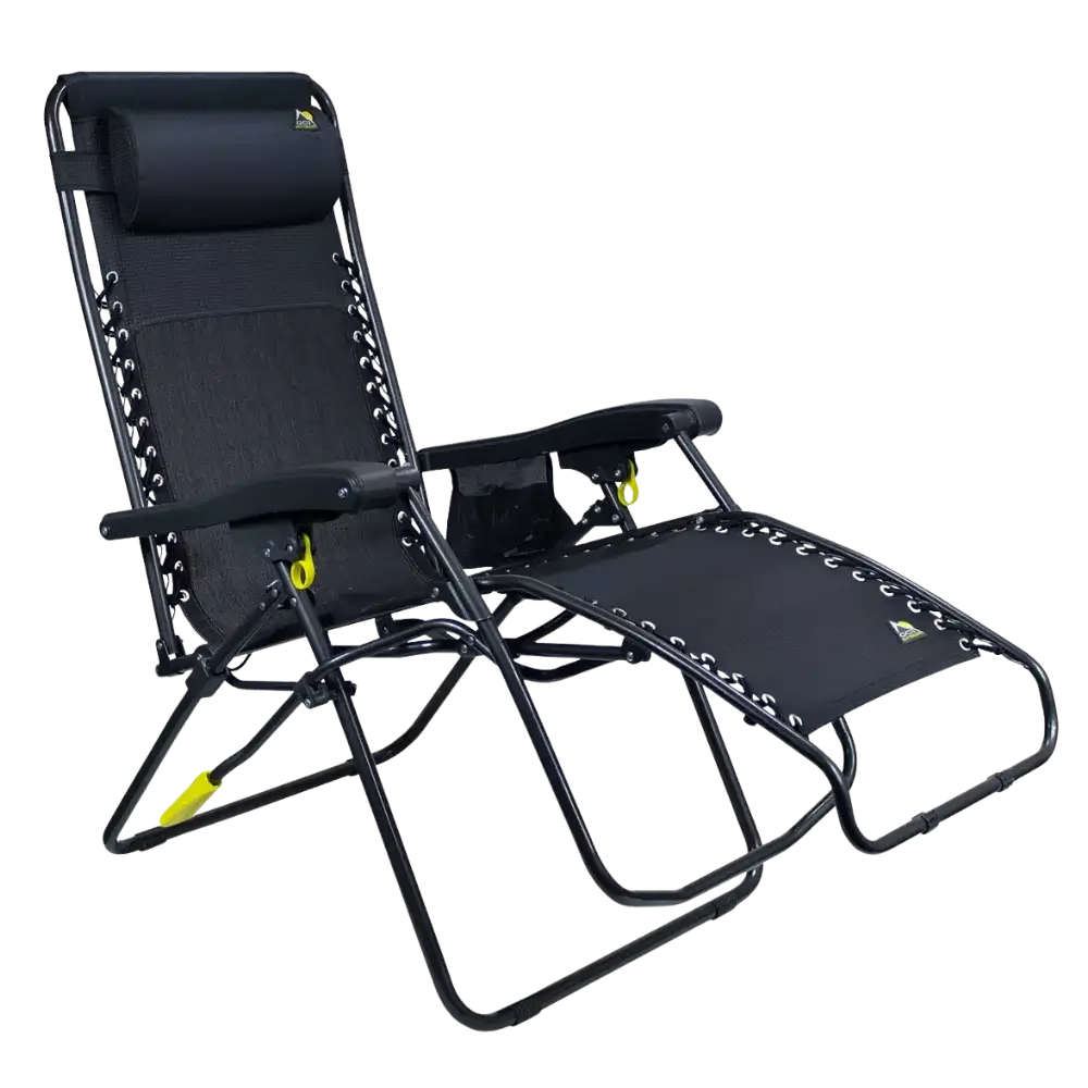 Reclining Beach Freeform Zero Gravity Lounger Bundle - Choice 507 - Rust-Resistant Aluminum Sand-Friendly Lounge Chair Detail