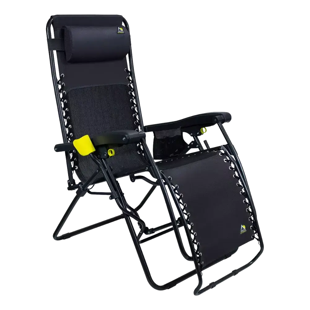 Reclining Beach Freeform Zero Gravity Lounger Bundle - Choice 507 - Rust-Resistant Aluminum Sand-Friendly Lounge Chair Detail